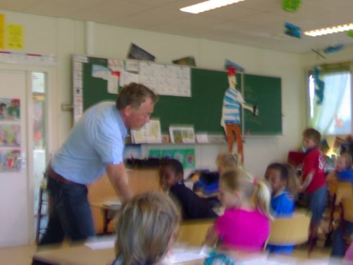 muziekles op basisschool De Parel in Assen